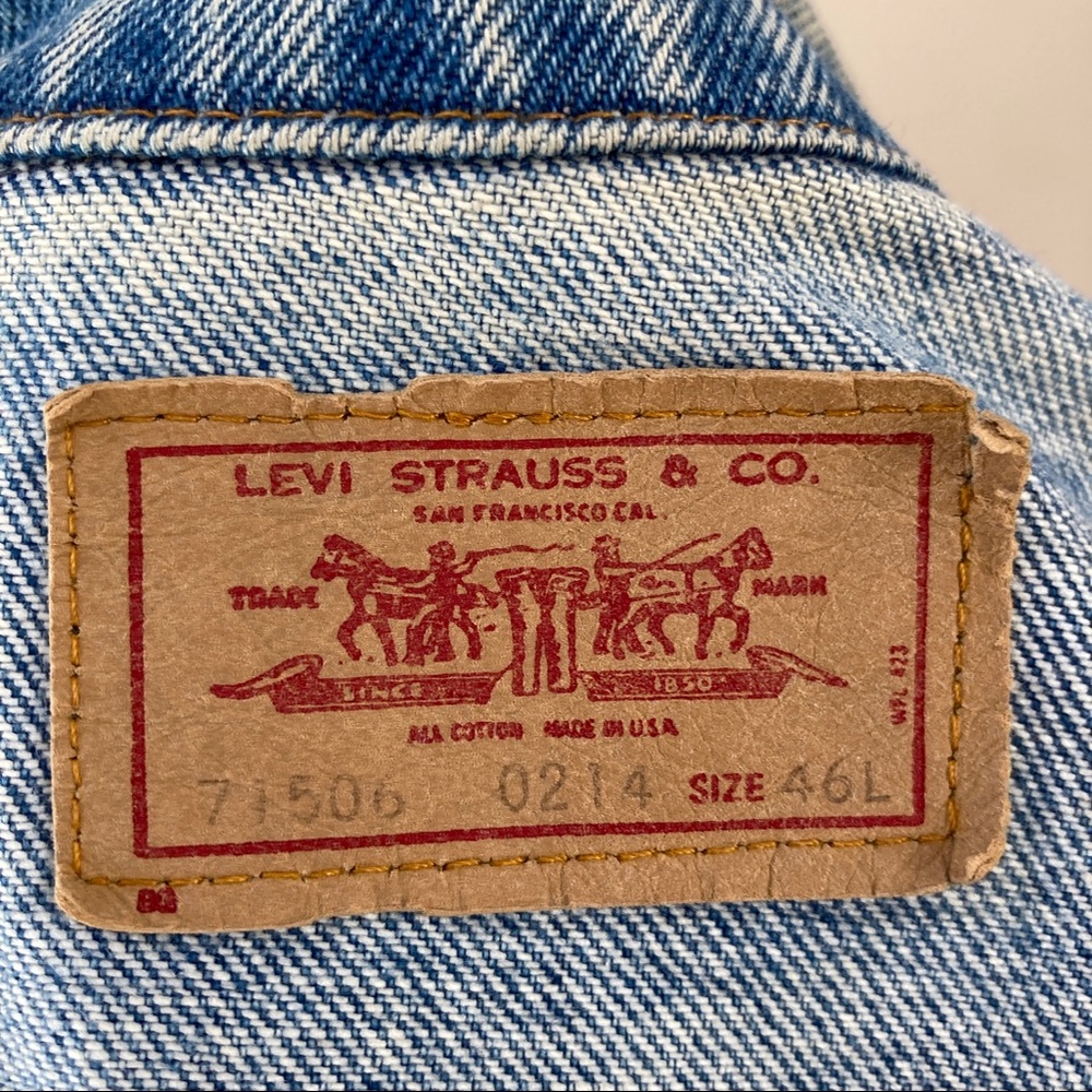 Vintage Levi SanFrancisco Jacket - Picture 6 of 6